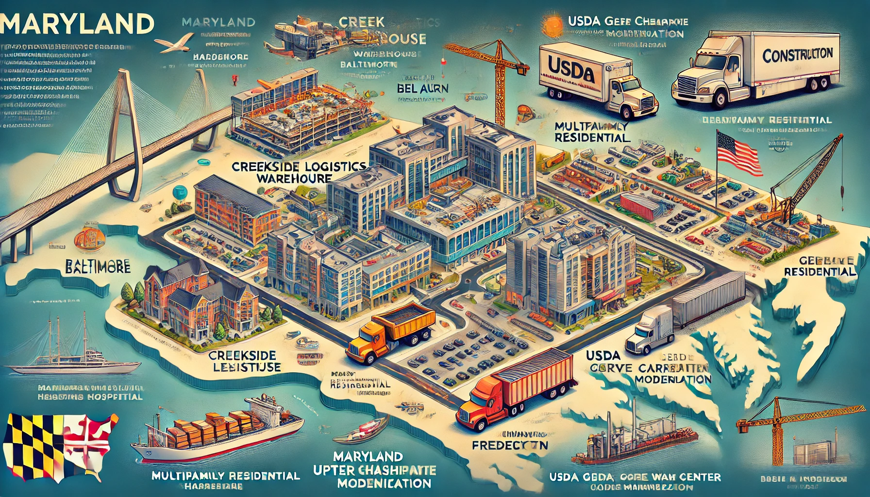 Maryland Construction Insights and Analysis October 2024 - Ganarpro
